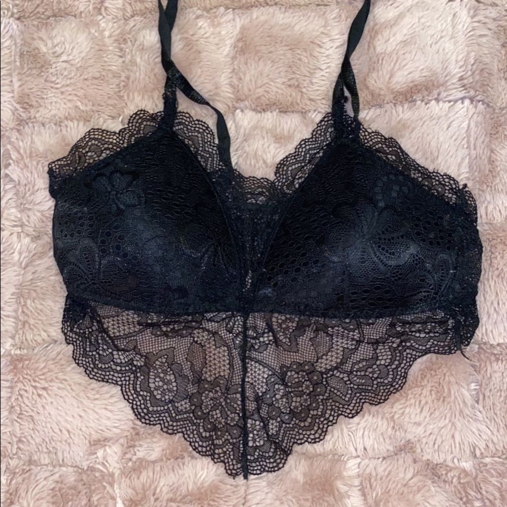Lace Black Bralette